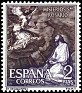 Spain - 1962 - Rosary - 2 Ptas - Multicolor - Spain, Rosary - Edifil 1468 - Prayer in the Garden of Giaquinto - 0